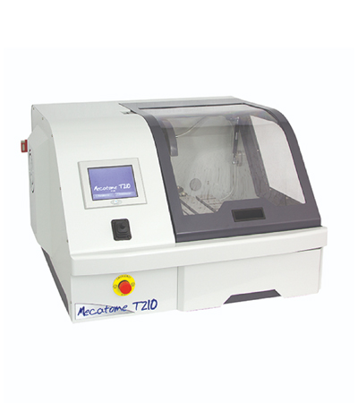 Mecatome T210. Автоматический прецизионный отрезной станок